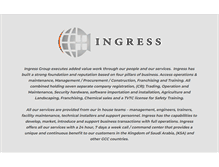 Tablet Screenshot of ingresspartners.com
